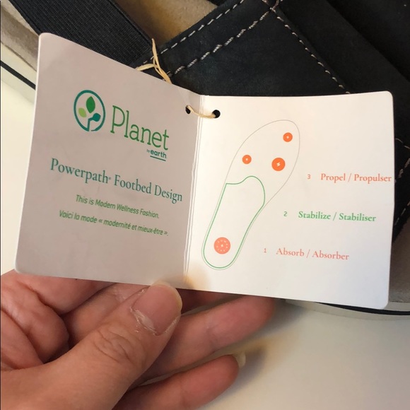 Planet by Earth Connie sandal in black leather - Picture 7 of 8